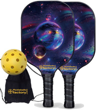 Carica l'immagine nel visualizzatore di Gallery, Pickleball Set, PB00024 Planet Pickleballtournament Paddle , Best Pickleball Sets 2022