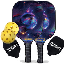 Carica l'immagine nel visualizzatore di Gallery, Pickleball Set, PB00024 Planet Pickleballtournament Paddle , Best Pickleball Sets 2022