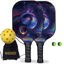 Carica l'immagine nel visualizzatore di Gallery, Pickleball Set, PB00024 Planet Pickleballtournament Paddle , Best Pickleball Sets 2022