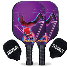 Load image into Gallery viewer, Best Pickleball Set, PB00025 Hip-Hop Artists Pickleball Rackets , Pickleball Court Set