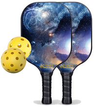 Load image into Gallery viewer, Pickleball Paddle Set, PB00026 The Milky Way Best Pickleball Paddle , Beginner Pickleball Set