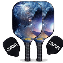 Load image into Gallery viewer, Pickleball Paddle Set, PB00026 The Milky Way Best Pickleball Paddle , Beginner Pickleball Set