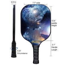 Load image into Gallery viewer, Best Pickleball Paddle , PB00026 The Milky Way Most Expensive Pickleball Paddle - Best Indoor Pickleball Balls