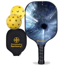 Load image into Gallery viewer, Custom Pickleball Paddle , PB00027 Black Hole Pickle Paddle - Senior Pickleball Outdoor Pickleballs For Sale