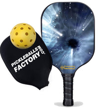 Load image into Gallery viewer, Custom Pickleball Paddle , PB00027 Black Hole Pickle Paddle - Senior Pickleball Outdoor Pickleballs For Sale