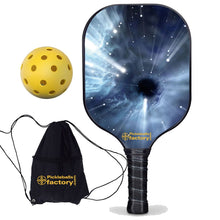 Load image into Gallery viewer, Custom Pickleball Paddle , PB00027 Black Hole Pickle Paddle - Senior Pickleball Outdoor Pickleballs For Sale