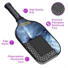 Load image into Gallery viewer, Custom Pickleball Paddle , PB00027 Black Hole Pickle Paddle - Senior Pickleball Outdoor Pickleballs For Sale