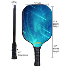 Load image into Gallery viewer, Pro Pickleball Paddle , PB00028 Meteor Shower Pickleball Racquets Amazon - In Pickleball Top 10 Pickleball Paddles