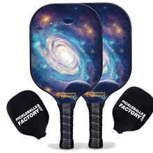 Load image into Gallery viewer, Best Pickleball Set, PB00029 Spiral Galaxy  Pickleball Paddles For Sale , Graphite Pickleball Paddle Set