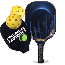 Load image into Gallery viewer, Pickleball Equipment , PB00030 Lunar Eclipse Graphite Pickleball Paddles - Pro Pickleball Players Best Pickleball Balls 2022