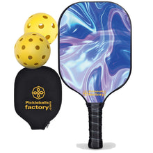 Load image into Gallery viewer, Usapa Pickleball Paddles , PB00031 Blue Ripples Pickleball Rackets Near Me - Professional Pickleball Players Pickleball Spin