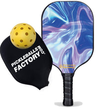 Load image into Gallery viewer, Usapa Pickleball Paddles , PB00031 Blue Ripples Pickleball Rackets Near Me - Professional Pickleball Players Pickleball Spin