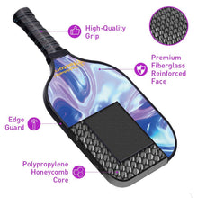 Load image into Gallery viewer, Usapa Pickleball Paddles , PB00031 Blue Ripples Pickleball Rackets Near Me - Professional Pickleball Players Pickleball Spin
