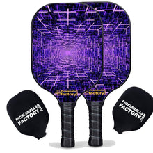 Load image into Gallery viewer, Best Pickleball Set, PB00034 Data Grid Pickleball Paddles , Pickleball Paddle And Ball Set