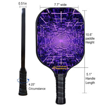 Load image into Gallery viewer, Best Pickleball Set, PB00034 Data Grid Pickleball Paddles , Pickleball Paddle And Ball Set