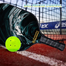 Load image into Gallery viewer, Pickleballtournament Paddle , PB00035 Silk Satin Cute Pickleball Paddles - Pickleball And Basketball Court 3 Person Pickleball