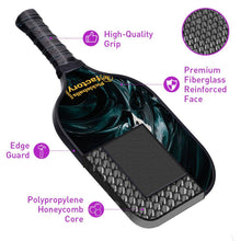 Load image into Gallery viewer, Pickleballtournament Paddle , PB00035 Silk Satin Cute Pickleball Paddles - Pickleball And Basketball Court 3 Person Pickleball
