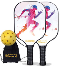 Carica l'immagine nel visualizzatore di Gallery, Pickleball Starter Set, PB00036 The Runner   Pickleball Rackets , Cost Of Pickleball Paddles