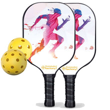 Carica l'immagine nel visualizzatore di Gallery, Pickleball Starter Set, PB00036 The Runner   Pickleball Rackets , Cost Of Pickleball Paddles