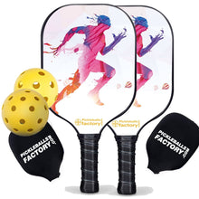 Carica l'immagine nel visualizzatore di Gallery, Pickleball Starter Set, PB00036 The Runner   Pickleball Rackets , Cost Of Pickleball Paddles
