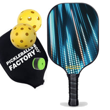 Load image into Gallery viewer, Pro Pickleball Paddle , PB00039 Neon Light Pickleball Websites - Pickleball Court Backyard Pickleball Ball Types
