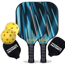 Load image into Gallery viewer, Pickleball Paddle Set, PB00039 Neon Light Pro Pickleball Paddle , Pickle Ball Starter Kit