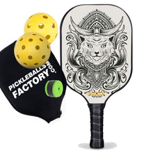 Load image into Gallery viewer, Pickleball Rackets , PB0003 Egyptian Cat Level Up Pickleball - Pickleball Paddles For Intermediate Players