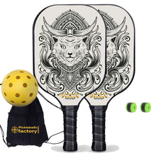 Load image into Gallery viewer, Pickleball Paddle Set, PB0003 Pickleball Rackets , Pickleball Net Set