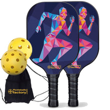 Carica l'immagine nel visualizzatore di Gallery, Pickleball Paddle Set, PB00044 Sports  Pickleball Paddles Near Me , Pickleball Sets For Sale Near Me