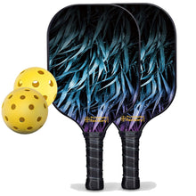 Carica l'immagine nel visualizzatore di Gallery, Pickleball Starter Set, PB00045 Leaves Pickleball Paddles , Portable Picklenet