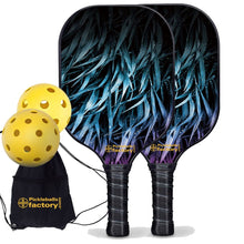 Carica l'immagine nel visualizzatore di Gallery, Pickleball Starter Set, PB00045 Leaves Pickleball Paddles , Portable Picklenet