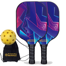 Load image into Gallery viewer, Best Pickleball Set, PB00047 Shards Pickleball Rackets , Best Pickleball Set For Driveway