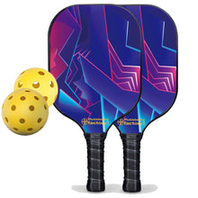 Load image into Gallery viewer, Best Pickleball Set, PB00047 Shards Pickleball Rackets , Best Pickleball Set For Driveway