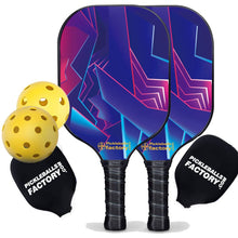 Load image into Gallery viewer, Best Pickleball Set, PB00047 Shards Pickleball Rackets , Best Pickleball Set For Driveway