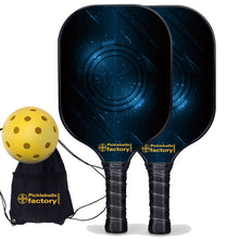 Load image into Gallery viewer, Pickleball Starter Set, PB00049 Technology Custom Pickleball Paddle , Home Pickleball Set