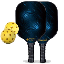 Load image into Gallery viewer, Pickleball Starter Set, PB00049 Technology Custom Pickleball Paddle , Home Pickleball Set