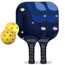 Carica l'immagine nel visualizzatore di Gallery, Pickleball Set Near Me, PB00050 Starry Night Pro Pickleball Paddle , Best Beginner Pickleball Paddles Sets