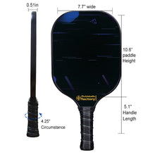 Load image into Gallery viewer, Custom Pickleball Paddle , PB00060 Mirs Personalized Pickleball Paddle - Quiet Pickleball Paddles