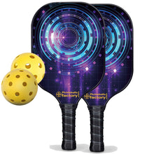 Carica l'immagine nel visualizzatore di Gallery, Pickleball Set, PB0006 Circles  Pro Pickleball Paddle , Wooden Pickleball Paddles