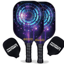 Carica l'immagine nel visualizzatore di Gallery, Pickleball Set, PB0006 Circles  Pro Pickleball Paddle , Wooden Pickleball Paddles