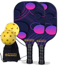 Charger l'image dans la galerie, Pickleball Paddle Set, PB0008 Wave Point Pickleball Equipment , Driveway Pickleball Set