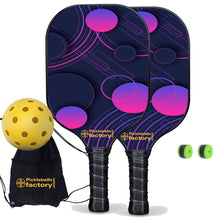 Charger l'image dans la galerie, Pickleball Paddle Set, PB0008 Wave Point Pickleball Equipment , Driveway Pickleball Set