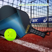 Charger l'image dans la galerie, Pickleball Starter Set, PB0009 Hexagon Grids Usapa Pickleball Paddles , Portable Pickleball Set