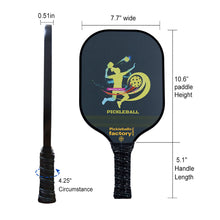 Carica l'immagine nel visualizzatore di Gallery, Pickleball Paddles | Pickleball Equipment | Best Women's Pickleball Paddle | SX0035 SPORTING SPIRIT Pickleball Set for Televised home shopping