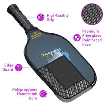 Carica l'immagine nel visualizzatore di Gallery, Pickleball Racquets| Best Pickleball Paddle | Top Ten Pickleball Paddles Best Spin | SX0008 P-FUN Pickleball Set for Franchised Distributor