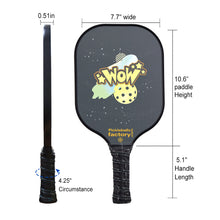 Cargar imagen en el visor de la galería, Pickleball Paddles | Pickleball Equipment | Best Pickleball Paddle Set | SX0010 Gold Wow Pickleball Paddle Manufacturer