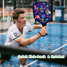 Carica l'immagine nel visualizzatore di Gallery, Pickleball Paddles | Pickleball Near Me | Best Pickleball Paddle Under $100 | SX0011 Skull Pickleball Set for Store