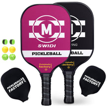 Carica l'immagine nel visualizzatore di Gallery, Pickleball Paddles | Best Pickleball Paddle | Pickleball Paddle Demo | SX0014-SX0020 MP Pickleball Paddle Set