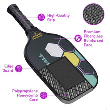 Cargar imagen en el visor de la galería, Pickleball Paddles | Pickleball Racquet | Indoor Pickleball Paddle Pickleball Racket Set | SX0017 Square Pickleball Paddle Wholesaler