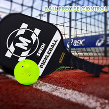Carica l'immagine nel visualizzatore di Gallery, Pickleball Rackets | Pickleball Paddles Near Me | Quiet Pickleball Youth Pickleball Paddle | SX0020 Black MP Pickleball Set store location